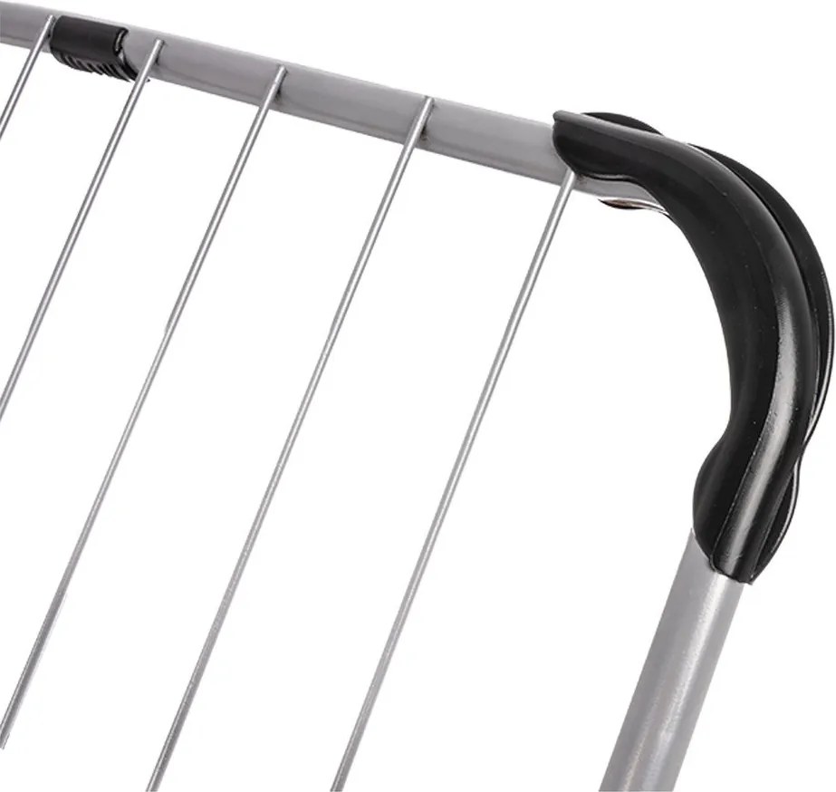 Висяща сушилня за дрехи в сребрист цвят 10,5 m – Orion