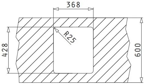 мивка Pyramis Lume 1B-34X40