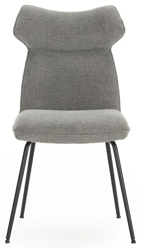 Сиви трапезни столове в комплект 2 бр. Dara – Marckeric