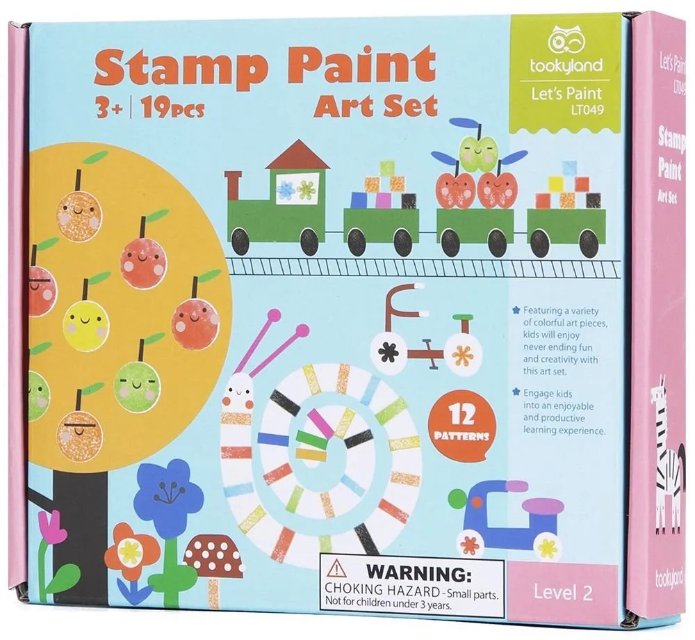 Tookyland - Творчески комплект, Рисувай с печати