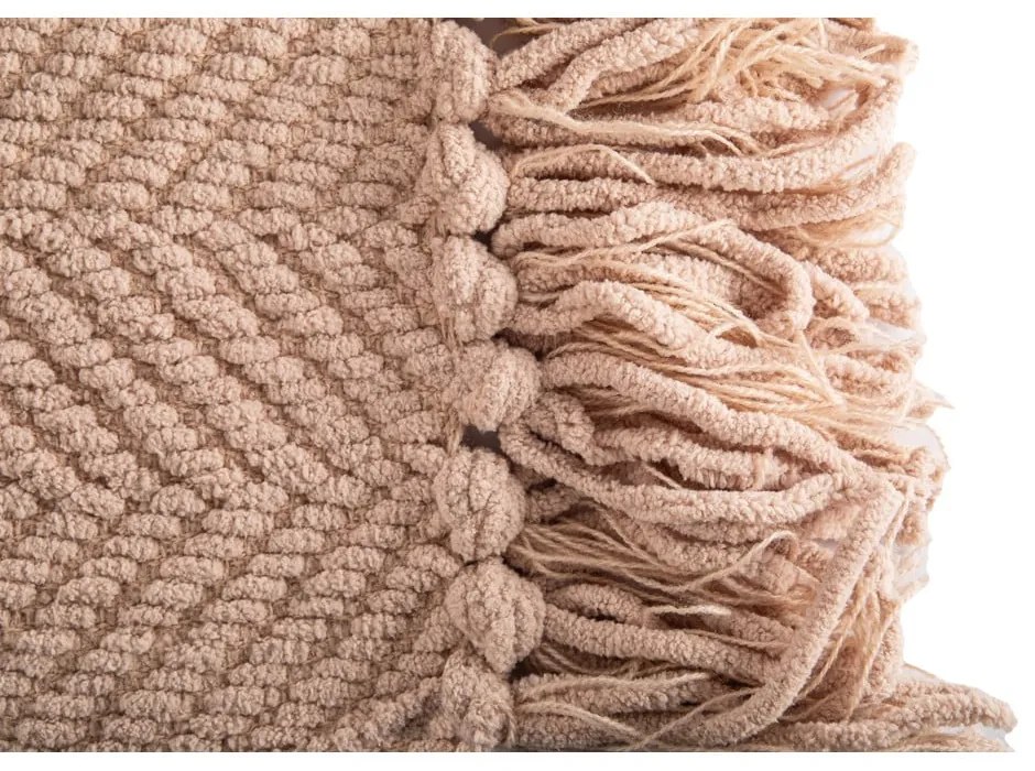 Кафяво одеяло от шенил 130x170 cm Renee – Tiseco Home Studio