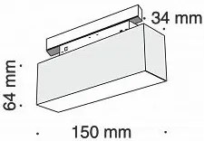 Rail Cпот Maytoni BASIS LED 284 Lm