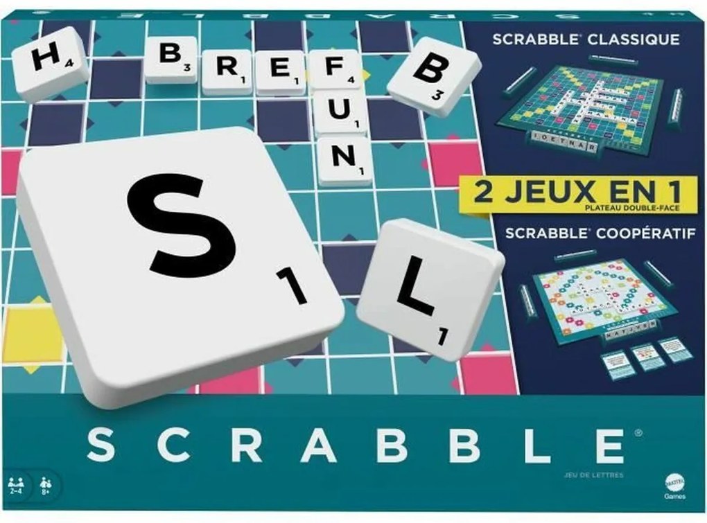 Настолна игра Mattel Scrabble (FR) (1 броя)