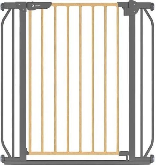 Lionelo - Предпазна бариера TRUUS SLIM черна/бежова