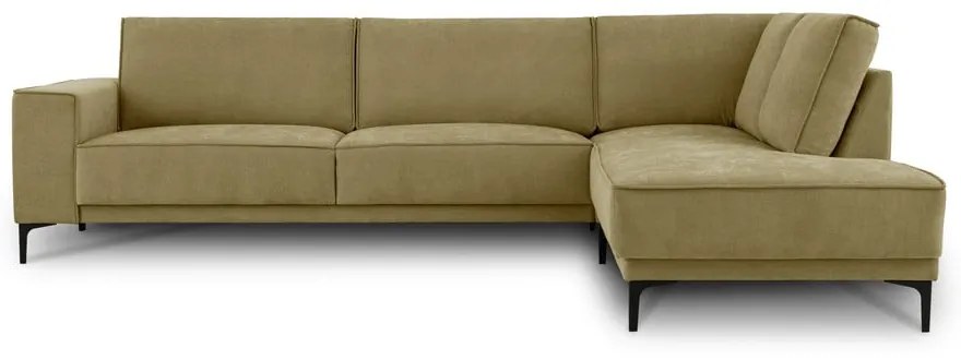 Зелен ъглов диван (десен ъгъл) Copenhagen – Scandic