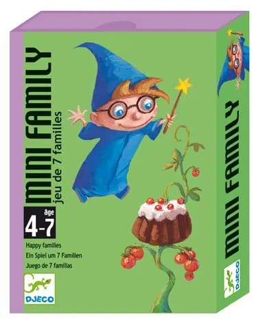 Djeco - Карти за игра Mini Family