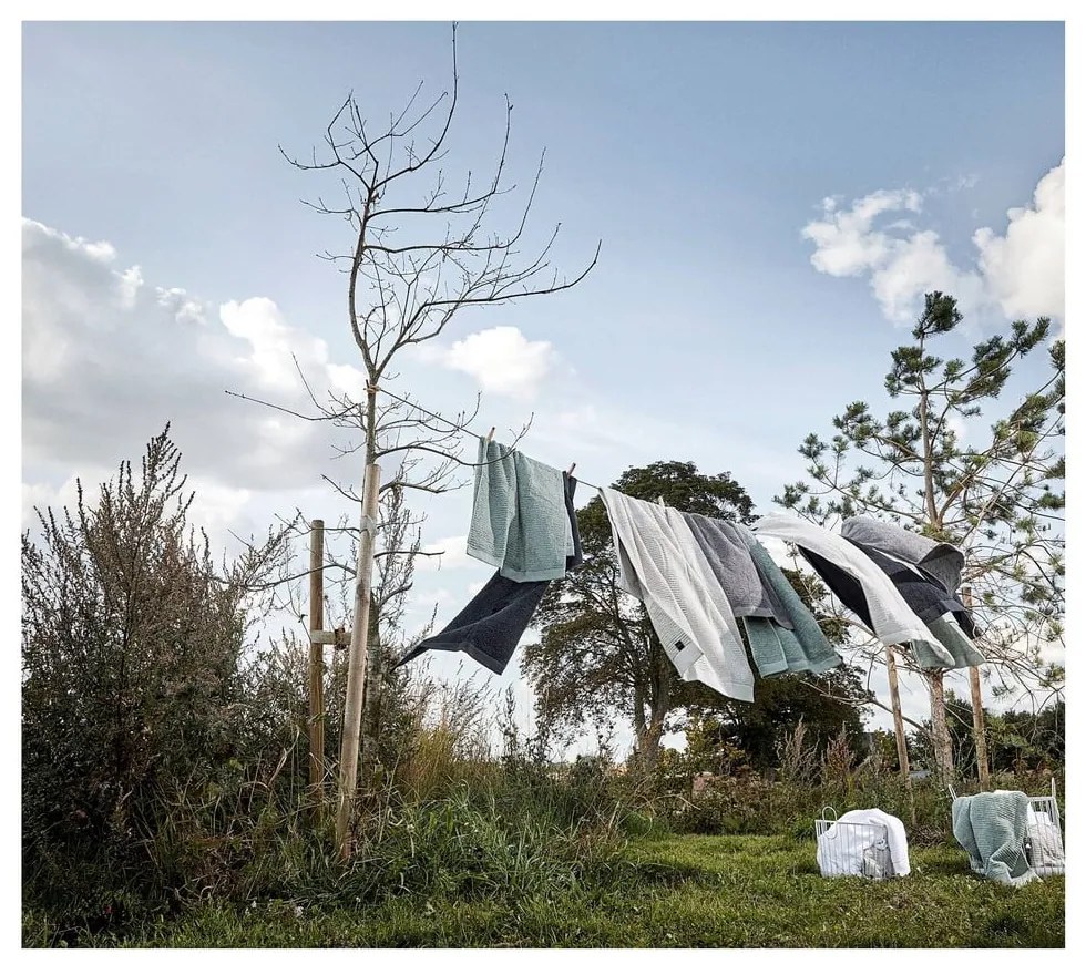 Сиво-кафява памучна кърпа 100x50 cm Classic - Zone