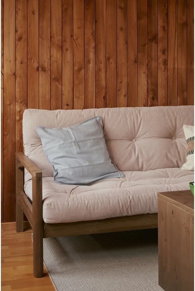 Разтегателен диван в черно и антрацит 205 cm Knob - Karup Design