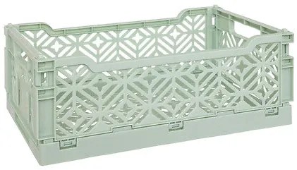 Детска сгъваема щайга Atmosphera Arry, 30x20x11,5 cm - Зелен