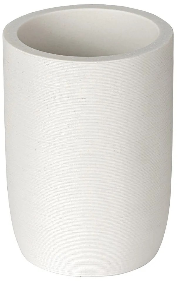 Бяла чаша за четки за зъби от полиресин Altavalle – Wenko