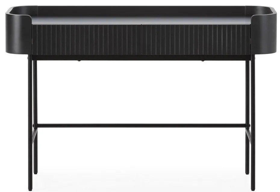 Черна конзолна маса 40x120 cm Willa – MOME