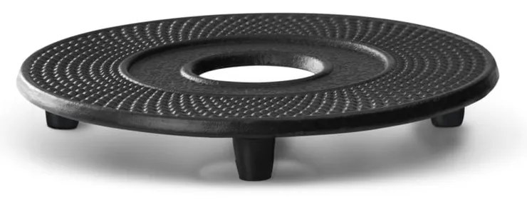 Черна чугунена подложка за чайник Jing, ⌀ 13,4 cm Jang - Bredemeijer