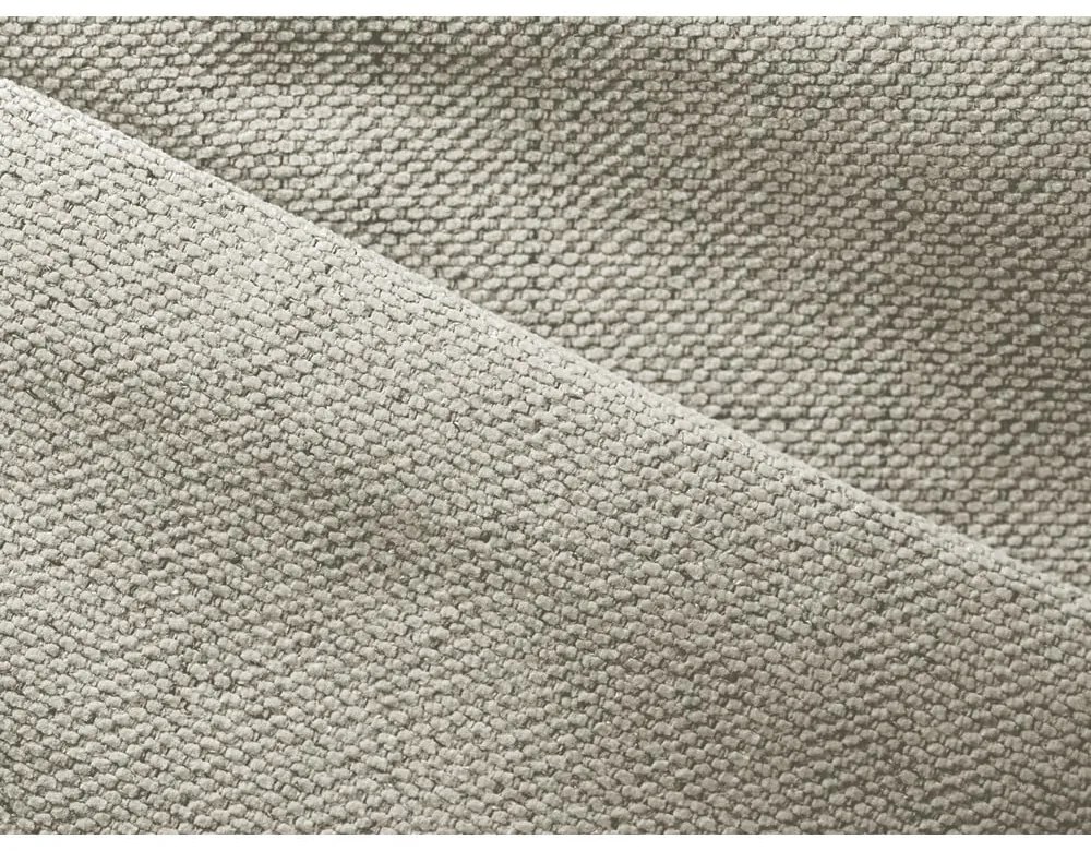 Кремав разтегателен ъглов диван с място за съхранение Nanea – Makamii