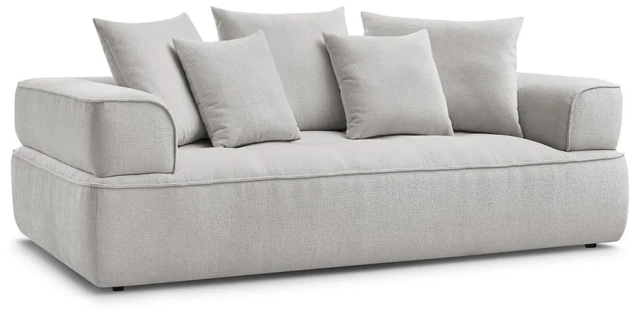 Светлосив шенилов диван 237 cm Whesley – Bobochic Paris