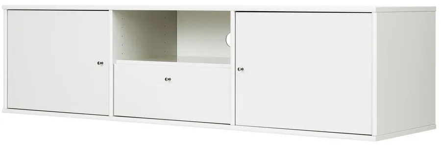 Бяла маса за телевизор 161x42 cm Mistral – Hammel Furniture