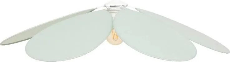 Atmosphera - Детска висяща лампа на кабел NAYA 1xE27/40W/230V Ø 72 см в ментов цвят