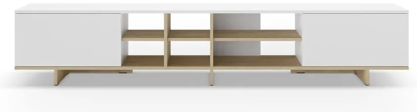 Бяла маса за телевизор 230x44 cm Cequoia - Marckeric