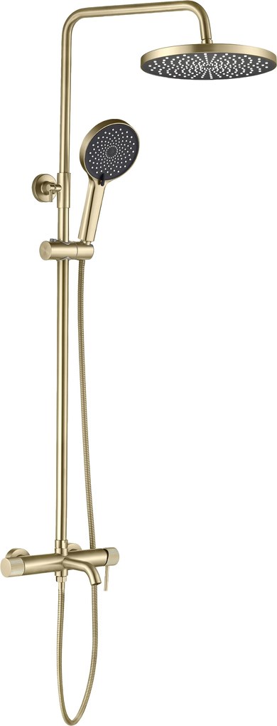 Комплект за душ Rea Lungo Stripe Brush Gold