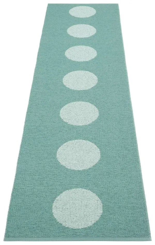 Тюркоазена пътека за открито и закрито 70x280 cm Vera Pop Jade – Pappelina