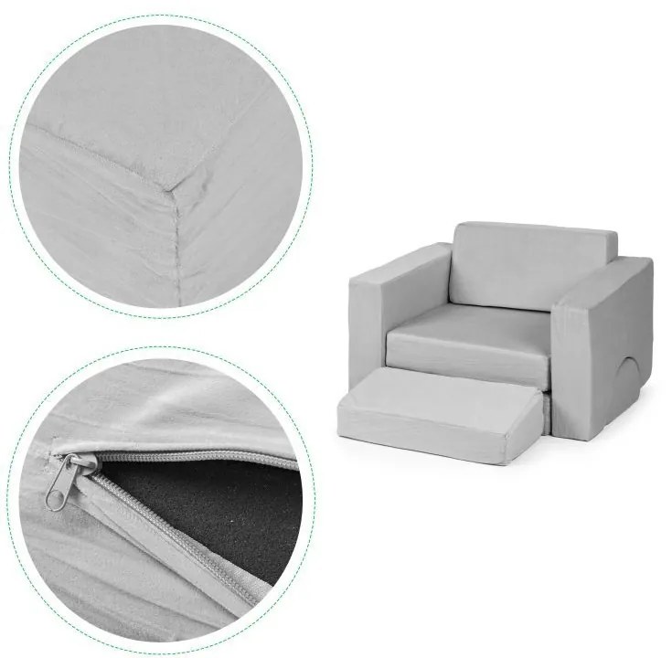 Детски модулен диван - 8 части, различни цветове