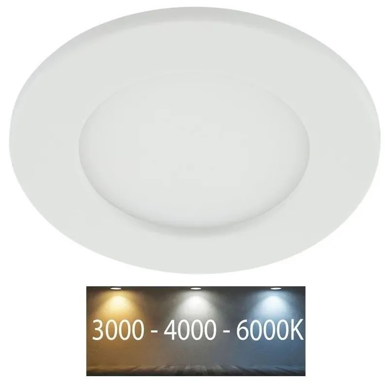 LED Лампа за вграждане в баня LED/6W/230V 3000/4000/6000K IP44