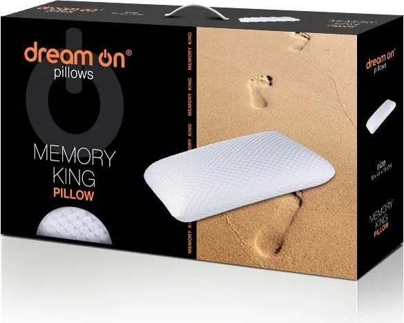 Възглавница Dream On, Memory King, 70x41x16, Мемори пяна