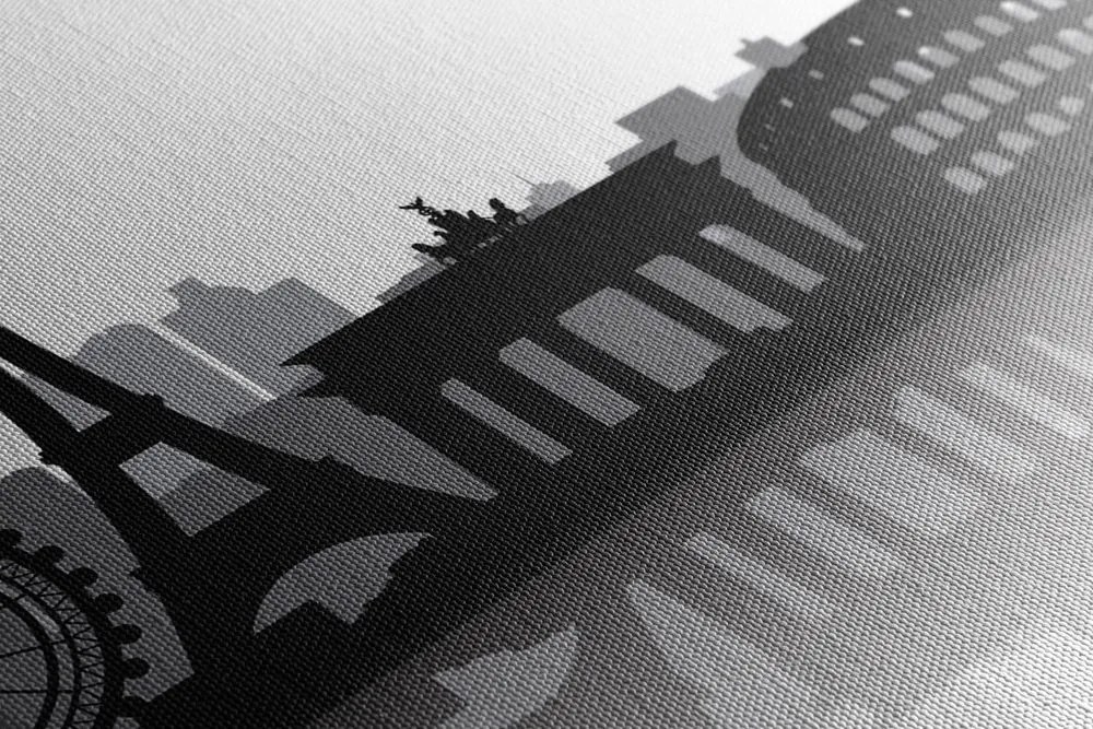 Картина на платно – Международни символи на метрополии