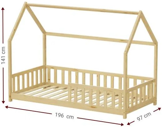 Детско легло Davie-Сонома-90x190