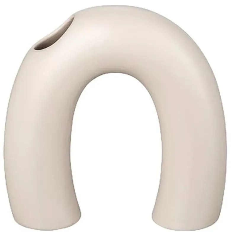 Кремава керамична ваза (височина 12 cm) Kagetsu – Blomus