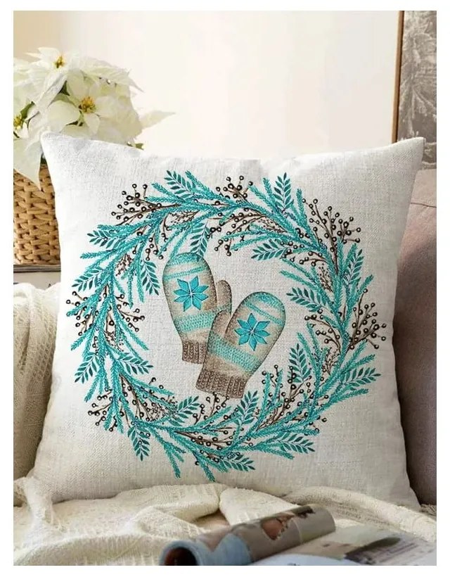 Калъфка за възглавница с коледен мотив 43x43 cm – Mila Home