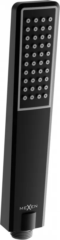 Mexen R-72 дръжка за душ 1-функционална, черна - 79572-70