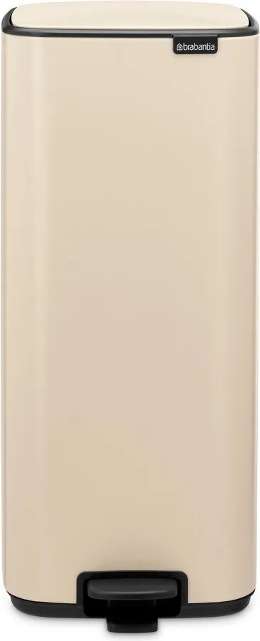 Бежово стоманено кошче за боклук с педал 30 l Bo – Brabantia