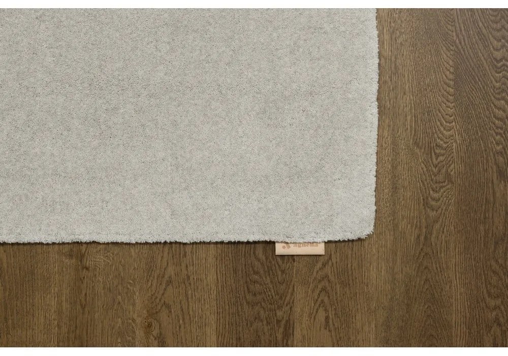 Кремав вълнен килим 133x190 cm Calisia M Smooth – Agnella