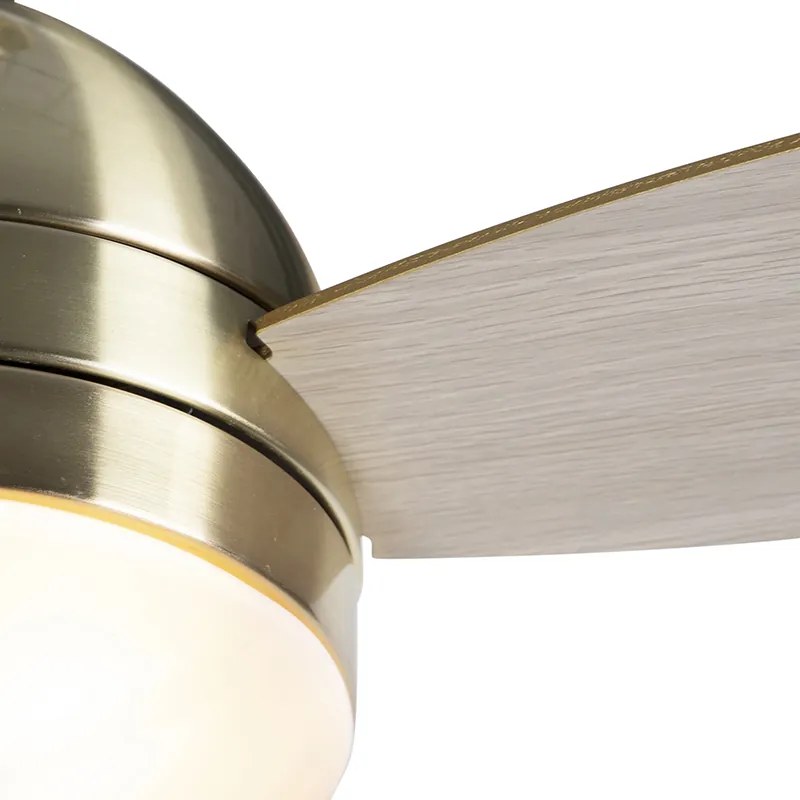 Вентилатор за таван месинг 96 см с дистанционно управление - Rotar