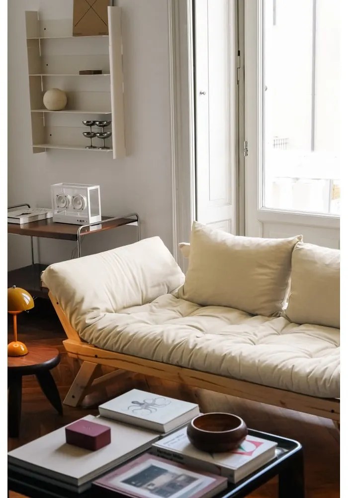 Променлив диван Natural Clear/Bordeaux Bebop - Karup Design