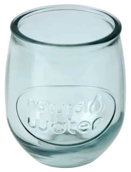 Прозрачен буркан от рециклирано стъкло Вода, 0,4 л - Ego Dekor