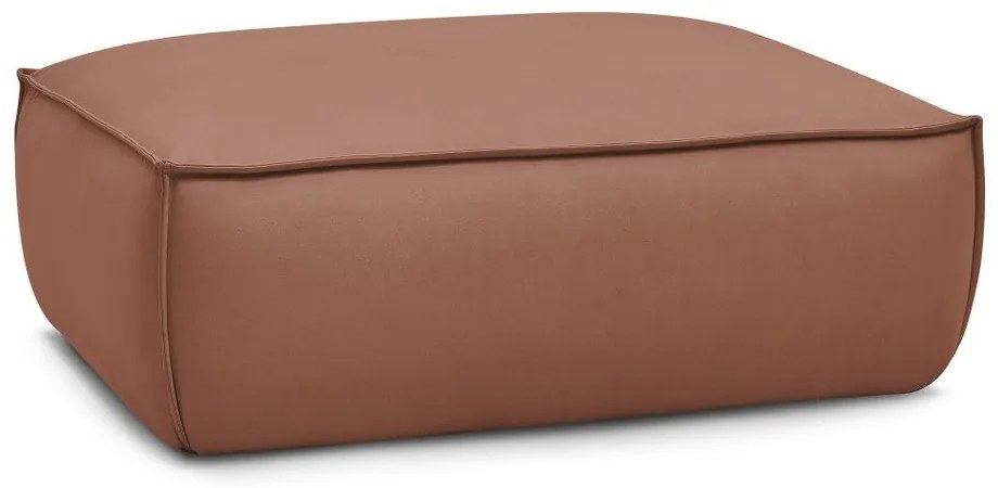 Тъмнокафява табуретка от изкуствена кожа Boheme – Bobochic Paris