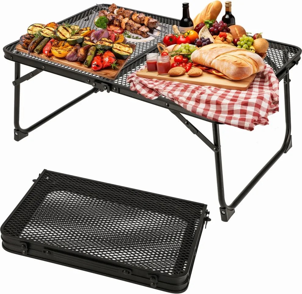 Сгъваема маса за къмпинг - практична и компактна 80x40x66cm