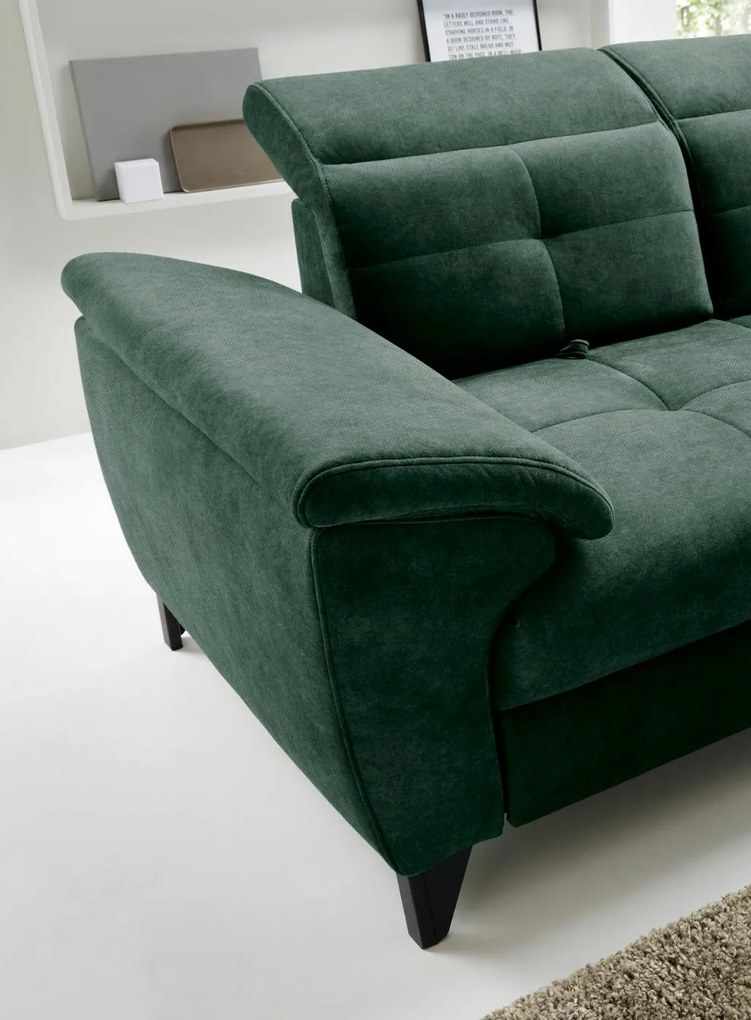 Ъглов диван Ferin-Prasino-Right