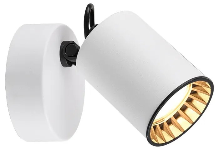 Бяла прожекторна лампа ø 6 cm Pago - Trio