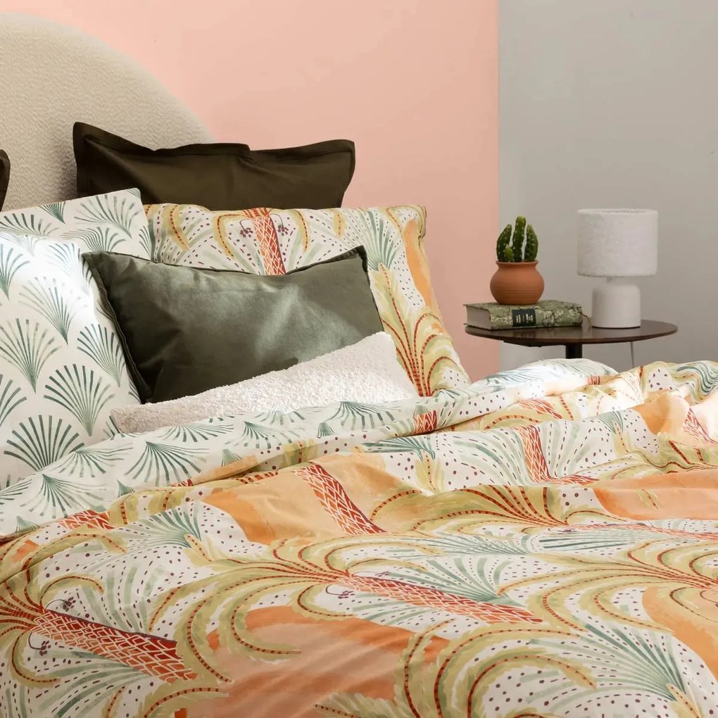 Настолна лампа atmosphera Bona, Букле, 22 cm - Бял