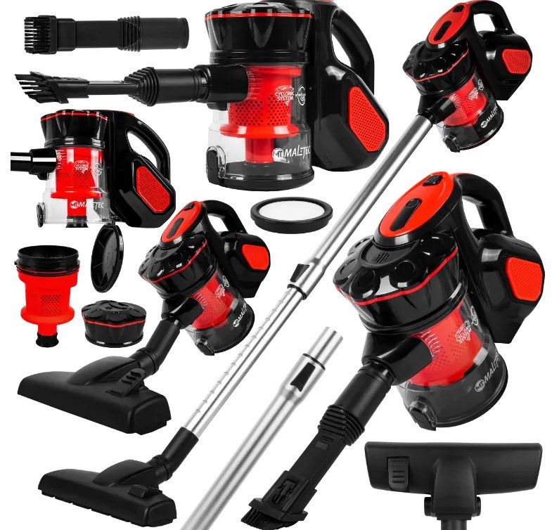 Ръчна прахосмукачка Vertical Turbo Cyclone 5 в 1 600W без торбичка