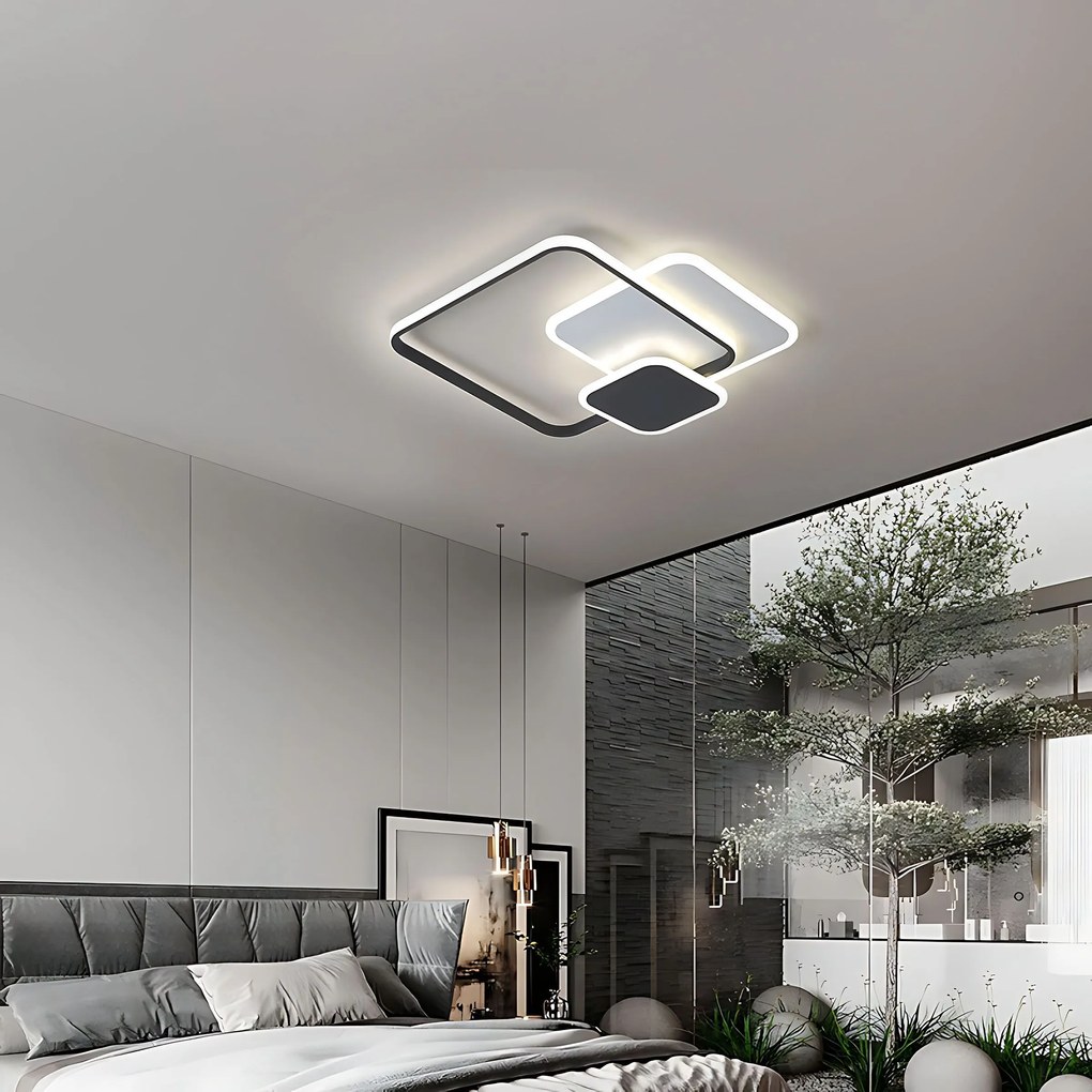Плафон LHJ079-C BLACK/WHITE LED