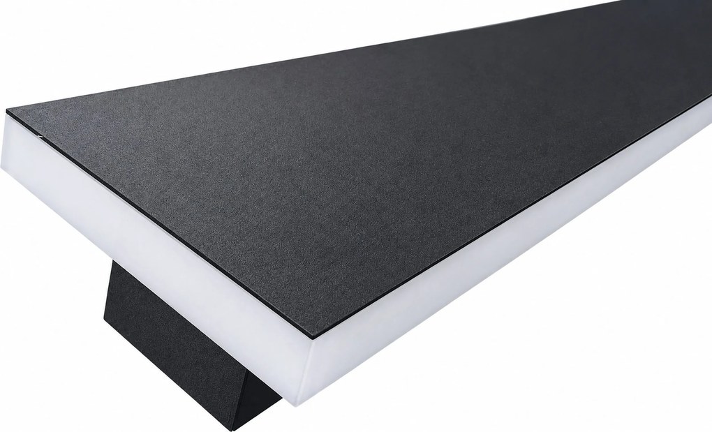 Fasado LED sieninis šviestuvas JNH036-G 90 juodas