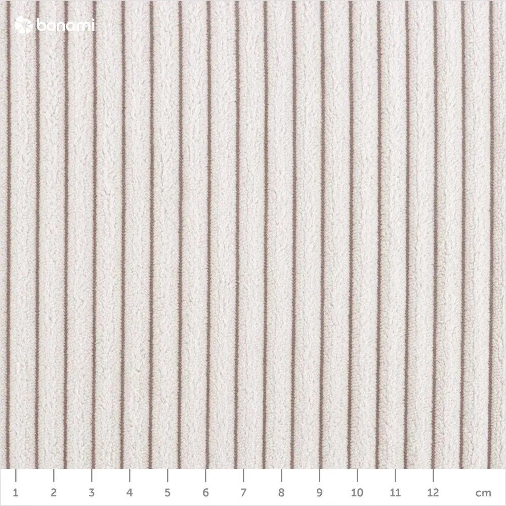 Бежов шезлонг от рипсено кадифе (десен ъгъл) Chic Charlotte – Miuform