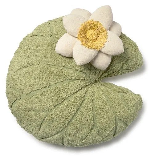 Памучна детска възглавница 60x60 cm Water Lily – Lorena Canals