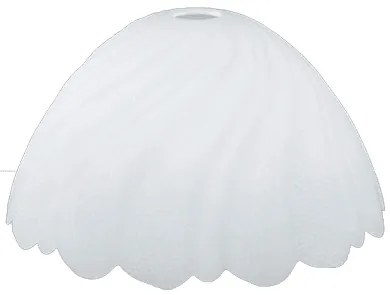 Пенделно стъкло 1141-A-1-WH, ø260, h=180, Е27