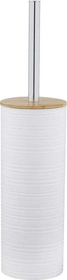 Бяла пластмасова четка за тоалетна Lyon – Allstar