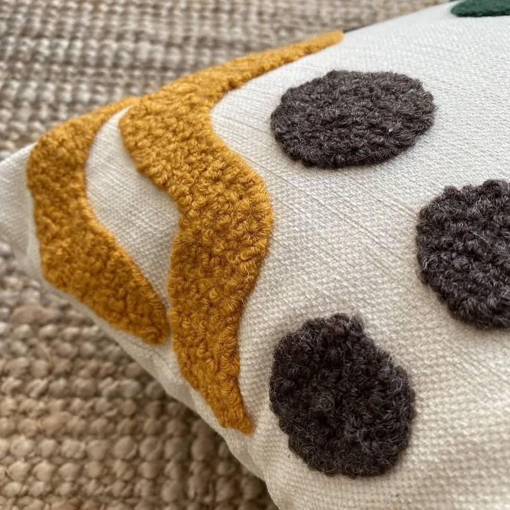 Калъфка за възглавница с ленено платно , 43 x 43 cm Lotus - Joynodes