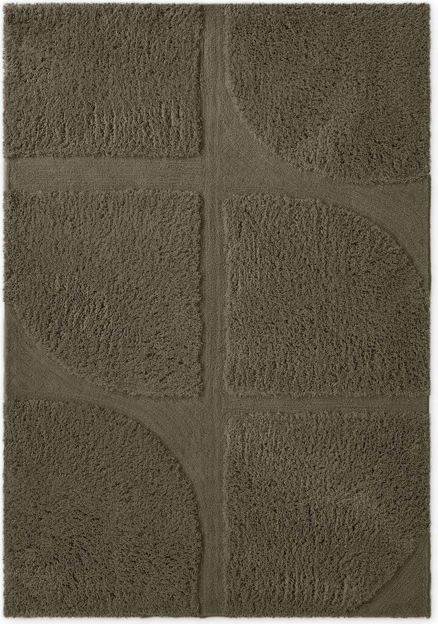 Ръчно изработен килим в цвят каки 120x180 cm Lambeth Jasper – Ted Baker